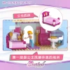 Bộ lắp ghép Lâu đài công chúa cho bé gái - mô hình kiến trúc, giá ưu đãi 4