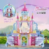 Bộ lắp ghép Lâu đài công chúa cho bé gái - mô hình kiến trúc, giá ưu đãi 6