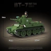 Bộ lắp ráp BT-7 675 mảnh - Xe tăng mô hình nhanh, quà tặng trẻ em, giảm giá 365.849₫