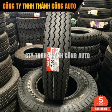 Bộ lốp 7.50-16 MAXXIS M276 16PR - Xe tải 750-16, bảo hành 5 năm, giá chỉ 3.68 triệu VND Bộ lốp 7.50-16 MAXXIS M276 16PR - Xe tải 750-16, bảo hành 5 năm, giá chỉ 3.68 triệu VND