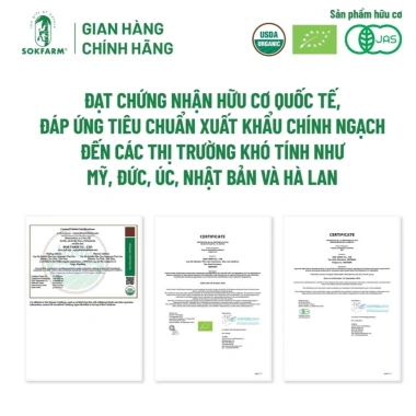 Bộ Mẫu Thử Sokfarm: Tương Đường Mật Hoa Dừa Hữu Cơ - Siêu Ngon, Tiện Lợi 75k