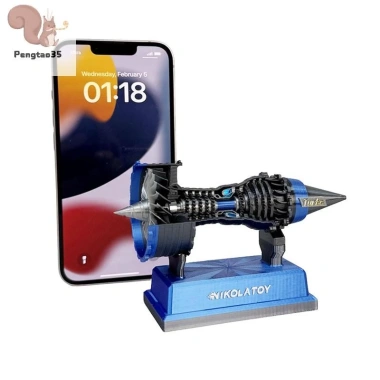 Bộ mô hình Turbofan TR900 3D - Động cơ, bộ đệm điện, đồ chơi COD cho bé trai 2