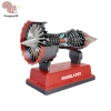 Bộ mô hình Turbofan TR900 3D - Động cơ, bộ đệm điện, đồ chơi COD cho bé trai 9