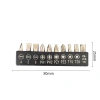Bộ mũi khoan đa năng bền bỉ cho tuốc nơ vít cầm tay và điện, giá chỉ 29.700₫ 8