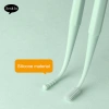 Bộ Muỗng Tai Tái Sử Dụng Thép Không Gỉ - Tay Cầm Dài, Vỏ Da Giả, Tẩy Sáp Tai 50.600đ 2