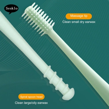 Bộ Muỗng Tai Tái Sử Dụng Thép Không Gỉ - Tay Cầm Dài, Vỏ Da Giả, Tẩy Sáp Tai 50.600đ 5 Bộ Muỗng Tai Tái Sử Dụng Thép Không Gỉ - Tay Cầm Dài, Vỏ Da Giả, Tẩy Sáp Tai 50.600đ 5