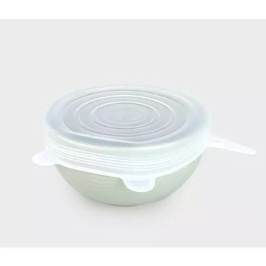 Bộ nắp giãn silicon DAISO 3 kích cỡ - Niêm phong bát, cốc, lọ, kín khí, không BPA