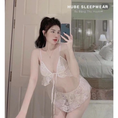Bộ Ngủ Ren Siêu Sexy Mút Ngực Xíu Sleepwear – Giá 235k, Thoải mái & Gây chú ý 6 Bộ Ngủ Ren Siêu Sexy Mút Ngực Xíu Sleepwear – Giá 235k, Thoải mái & Gây chú ý 6