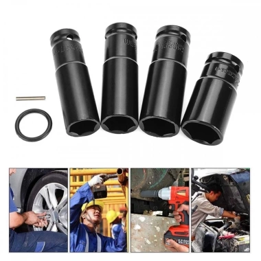 Bộ ổ cắm lục giác cờ lê tác động điện - Hoạt động trơn tru, giá ưu đãi 8.800 VND 5