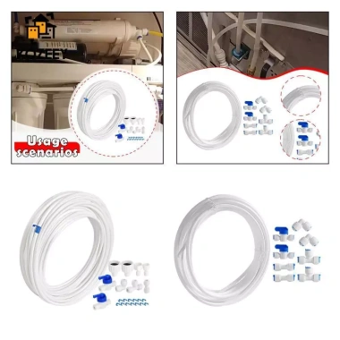 Bộ ống nước tủ lạnh PE đa chức năng, máy làm đá di động, ổ cắm 1/4 – giảm 18% 240.900 VND