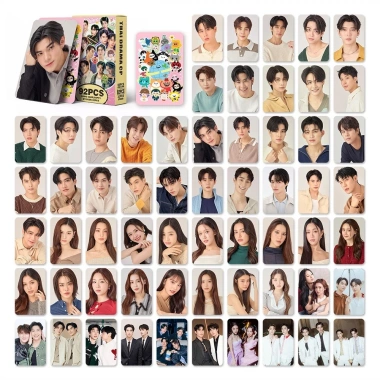 Bộ Photocard Nghệ Sĩ GMMTV Thái Lan 60 Thẻ Lomo + 32 Miếng Dán - Giá chỉ 68.200₫