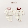 Bộ Pijama Dài Tay Embes Cotton 8-18kg Thêu Hình Caro – Giá chỉ 272.000₫