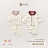 Bộ Pijama Dài Tay Embes Cotton 8-18kg Thêu Hình Caro – Giá chỉ 272.000₫ 5