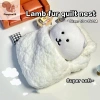 Bộ Quà Sinh Nhật Búp Bê 10cm - Mây Chăn Ga Gối Ấm Áp Mùa Đông Kèm Trang Phục COD 2