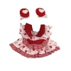Bộ quần áo búp bê FLAZEA 20cm - Váy công chúa mini handmade, phụ kiện dễ thương, giá ưu đãi 53.680đ 2