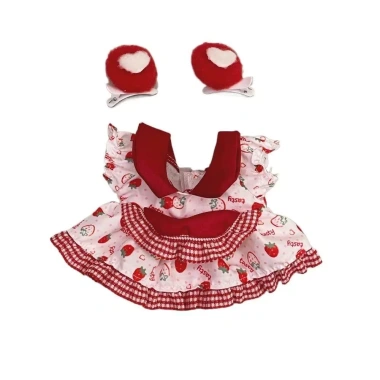 Bộ quần áo búp bê FLAZEA 20cm - Váy công chúa mini handmade, phụ kiện dễ thương, giá ưu đãi 53.680đ 2