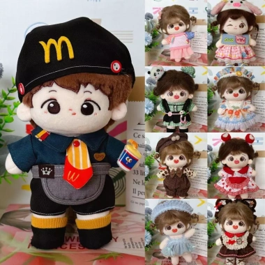 Bộ quần áo búp bê FLAZEA 20cm - Váy công chúa mini handmade, phụ kiện dễ thương, giá ưu đãi 53.680đ 3