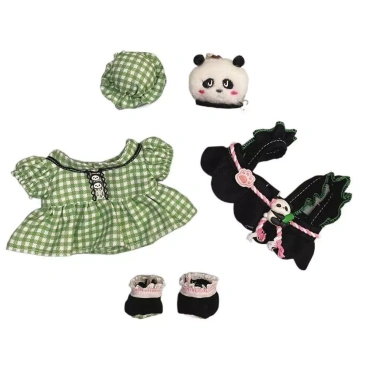Bộ quần áo búp bê FLAZEA 20cm - Váy công chúa mini handmade, phụ kiện dễ thương, giá ưu đãi 53.680đ 9