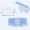 Bộ Roly 3 Cái Quần Áo Búp Bê 20CM Kimono Nhật Bản Mát Mẻ Kawaii Phụ Kiện Thời Trang Chất Lượng 10
