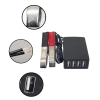 Bộ sạc pin điện thoại MONQIQI USB 12V/24V/5V cho ô tô, xe máy - Giá ưu đãi 45.570₫ 2