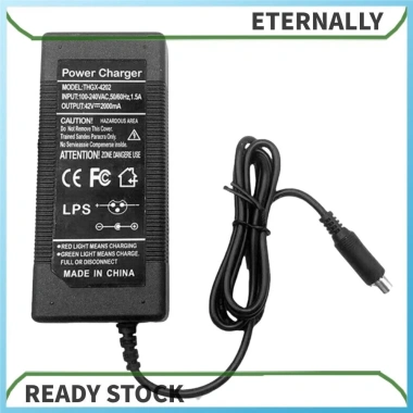 Bộ sạc pin Lithium 42V 2A cho xe đạp điện, ván trượt, xe tay ga - Giá chỉ 151k 7 Bộ sạc pin Lithium 42V 2A cho xe đạp điện, ván trượt, xe tay ga - Giá chỉ 151k 7