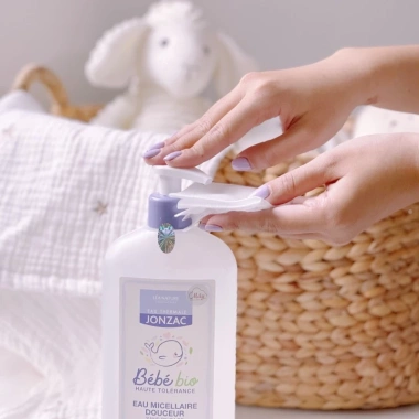Bộ sản phẩm hữu cơ Jonzac vệ sinh thay tã bỉm chống hăm, khử mùi cho bé sơ sinh - Giá 399.000₫ 4
