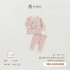 Bộ Sơ Sinh Dài Tay Embes Cotton Hình In Ngực, Cạp Cao Cài Cúc cho bé 0‑9 tháng - Giá 157.250₫ 5