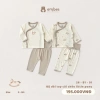 Bộ Sơ Sinh Embes Little Pony Cạp Cao Cài Chéo Cotton Mềm Mỏng 0-9 Tháng 193.050
