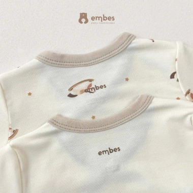 Bộ Sơ Sinh Embes Little Pony Cạp Cao Cài Chéo Cotton Mềm Mỏng 0-9 Tháng 193.050