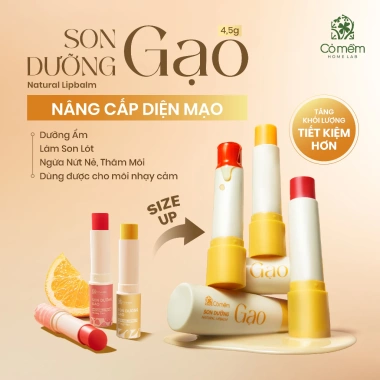 Bộ Son Môi Nhã và Son Dưỡng Gạo Cỏ Mềm - Dưỡng ẩm, lâu trôi, giá ưu đãi 480.000₫ (giá gốc 595.200₫)