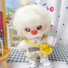 Bộ sưu tập người 2.963 Quần áo trẻ em 20cm Gấu nhỏ áo ngắn tay búp bê cotton cổ cà phê quần yếm nhung túi đeo vai - Giá ưu đãi 120.702 đồng 2