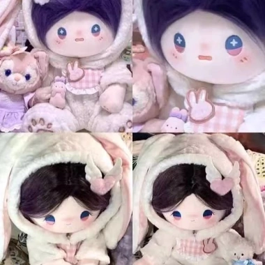 Bộ sưu tập người 40cm - Quần áo búp bê trẻ em Cotton, dây đeo tai, Ichiban, quà tặng 183k