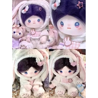 Bộ sưu tập người 40cm - Quần áo búp bê trẻ em Cotton, dây đeo tai, Ichiban, quà tặng 183k