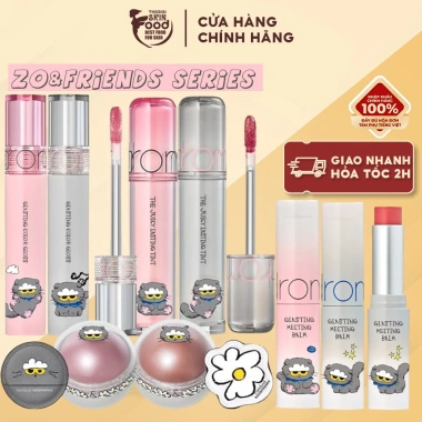 Bộ sưu tập Romand X ZO&FRIENDS Son Tint & Son Bóng - Giá ưu đãi 265.000 VNĐ