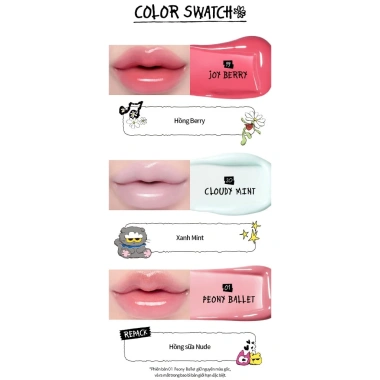 Bộ sưu tập Romand X ZO&FRIENDS Son Tint & Son Bóng - Giá ưu đãi 265.000 VNĐ 6 Bộ sưu tập Romand X ZO&FRIENDS Son Tint & Son Bóng - Giá ưu đãi 265.000 VNĐ 6