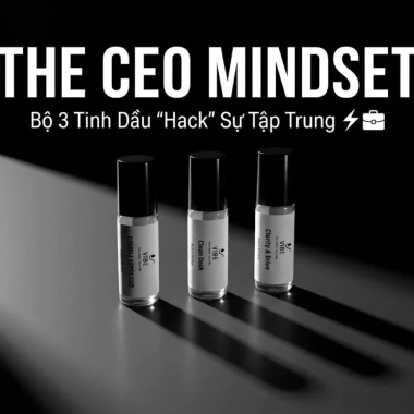 Bộ Sưu Tập THE CEO MINDSET Mua 1 Tặng 1 - Tinh Dầu Nước Hoa Unisex Dạng Lăn Tập Trung, Tỉnh Táo, Tăng Năng Suất