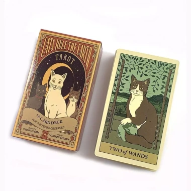 Bộ Tarot Mèo Rule The Earth 78 lá Oracle Tiếng Anh - Phiên bản Borad Bói Toán ZoEqnVN 73.440₫ 2