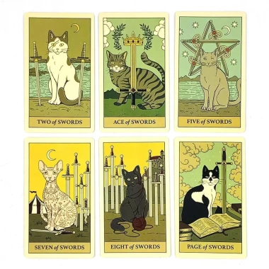 Bộ Tarot Mèo Rule The Earth 78 lá Oracle Tiếng Anh - Phiên bản Borad Bói Toán ZoEqnVN 73.440₫ 5