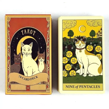 Bộ Tarot Mèo Rule The Earth 78 lá Oracle Tiếng Anh - Phiên bản Borad Bói Toán ZoEqnVN 73.440₫ 8