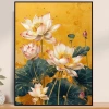 Bộ thêu chữ thập Sen đầy màu sắc 2.024 - Ren hoa phong cách mới, giá ưu đãi 321.554 VND 7