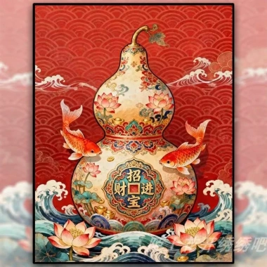 Bộ Thêu Cross Stitch 2.026 Phong Cách Mới May Mắn Koi Bầu – Giá ưu đãi 316.648₫