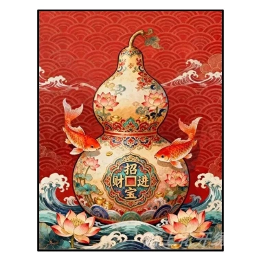 Bộ Thêu Cross Stitch 2.026 Phong Cách Mới May Mắn Koi Bầu – Giá ưu đãi 316.648₫