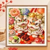 Bộ thêu tay Cross Stitch Sư tử May Mắn 2.026 Thêu ren Nafu mới giá ưu đãi 280.699 VND