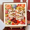 Bộ thêu tay Cross Stitch Sư tử May Mắn 2.026 Thêu ren Nafu mới giá ưu đãi 280.699 VND 8