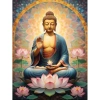 Bộ Thêu Thủ Công Lotus Tathagata Phật Tượng Nhân Vật In Chính Xác, Chỉ Thêu Chất Liệu Cao Cấp, Gói 20 5