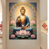 Bộ Thêu Thủ Công Lotus Tathagata Phật Tượng Nhân Vật In Chính Xác, Chỉ Thêu Chất Liệu Cao Cấp, Gói 20 6
