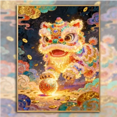 Bộ thêu tự làm Cross Stitch DIY đầy đủ – Giá chỉ 312.623 VND, giảm mạnh