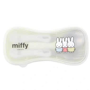 Bộ thìa nĩa thép không gỉ MIFFY Kids cho trẻ em - Sản xuất Hàn Quốc, không BPA, dao kéo mới biết đi