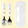 Bộ thìa nĩa thép không gỉ MIFFY Kids cho trẻ em - Sản xuất Hàn Quốc, không BPA, dao kéo mới biết đi 9