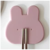 Bộ thìa silicon & đũa Ade.L Lolly 4P Dòng thỏ Thỏ Hoa Mây Bánh quy – Giá đỡ dễ thương Hàn Quốc 350.110₫ 2